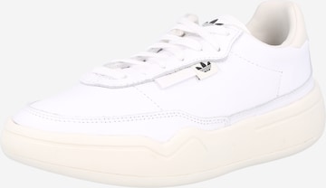 ADIDAS ORIGINALS - Sapatilhas baixas 'Her Court' em branco: frente