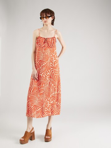 ONLY - Vestido de verano 'NELLY' en naranja: frente