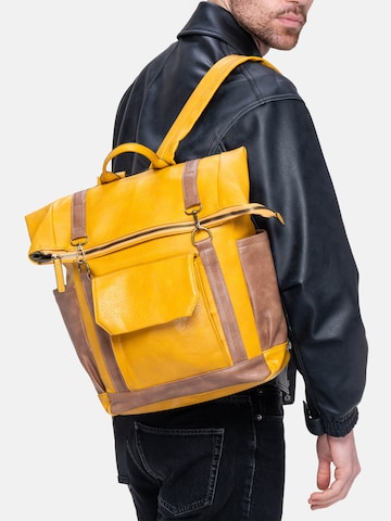 Herling Backpack 'Quinlan' in Yellow