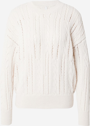 Pepe Jeans Sweater 'PIA RO' in Beige: front