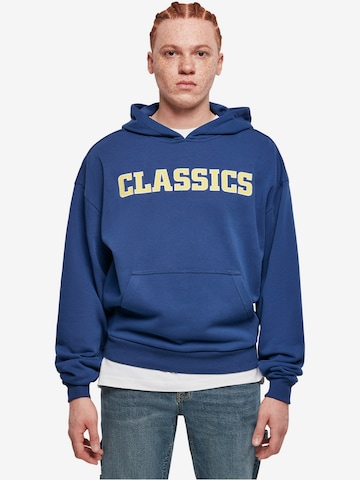 Urban Classics Sweatshirt in Blue: front