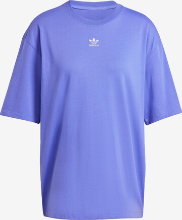 ADIDAS ORIGINALS Shirt 'Essentials' in Blue: front
