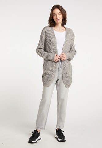 MYMO Knit Cardigan in Grey