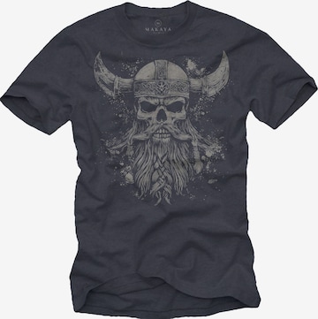 MAKAYA Shirt in Grey: front