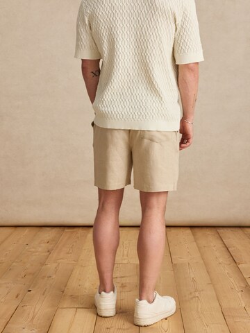 Regular Pantalon 'Dorian' DAN FOX APPAREL en beige