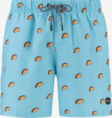 Shorts de bain 'Taco' Shiwi en bleu : devant