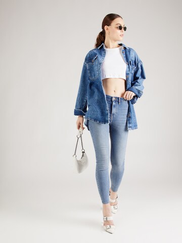 River Island - Skinny Calças de ganga 'KAIA' em azul