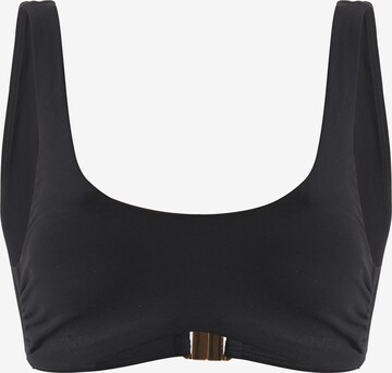 Hauts de bikini ' Scoop Neck Top ' Wolford en noir : devant