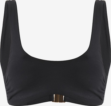 Wolford Bikinitop ' Scoop Neck Top ' in Zwart: voorkant