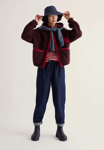 Seasalt Cornwall Fleecejacke 'Wooded Trail' in Braun