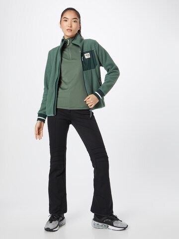 KariTraa Athletic fleece jacket in Green