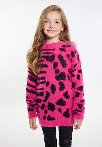 myMo KIDS Sweater 'Mimo' in Pink: front