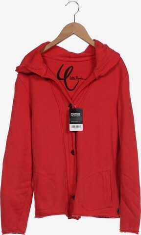 Ulla Popken Sweatshirt & Zip-Up Hoodie in XL in Red: front