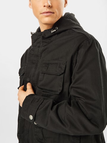 Urban Classics Between-Season Jacket in Black