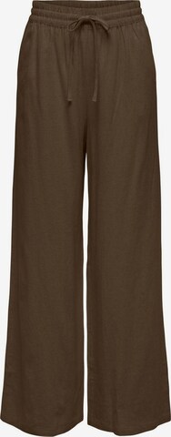 JDY Wide leg Broek in Bruin: voorkant