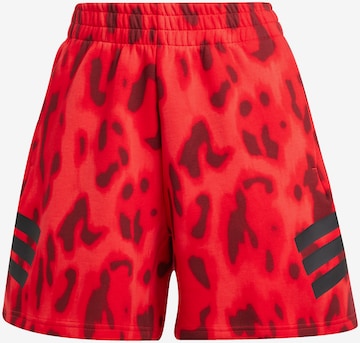 ADIDAS SPORTSWEAR Športne hlače 'Future Icons' | rdeča barva: sprednja stran