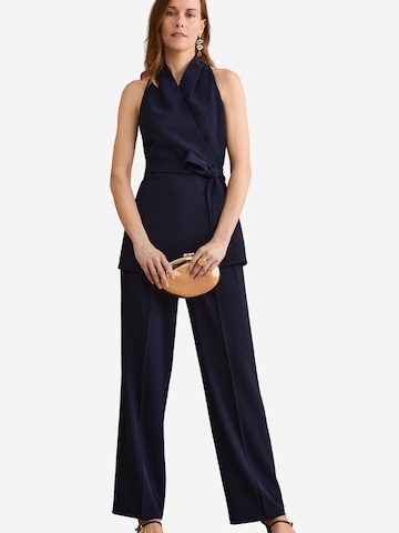 Il Lanificio Wide Leg Hose‌‌ in Blau: Vorderseite