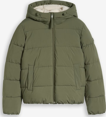 TOM TAILOR DENIM Winter jacket in Green: front