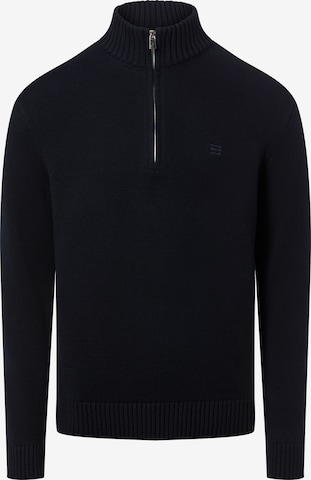 Nils Sundström Sweater in Black: front