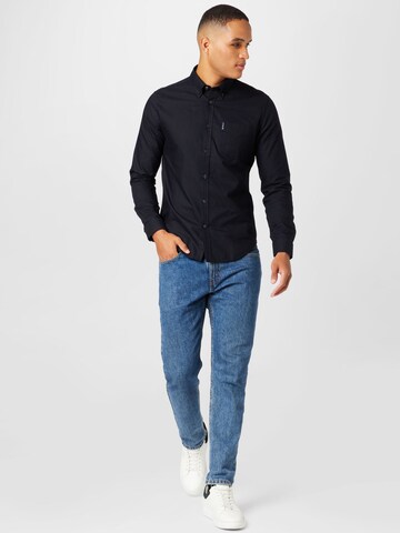 Ben Sherman Regular fit Button Up Shirt in Black