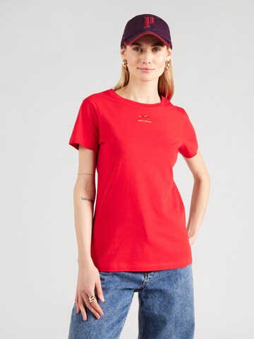 T-shirt ARMANI EXCHANGE en rouge : devant