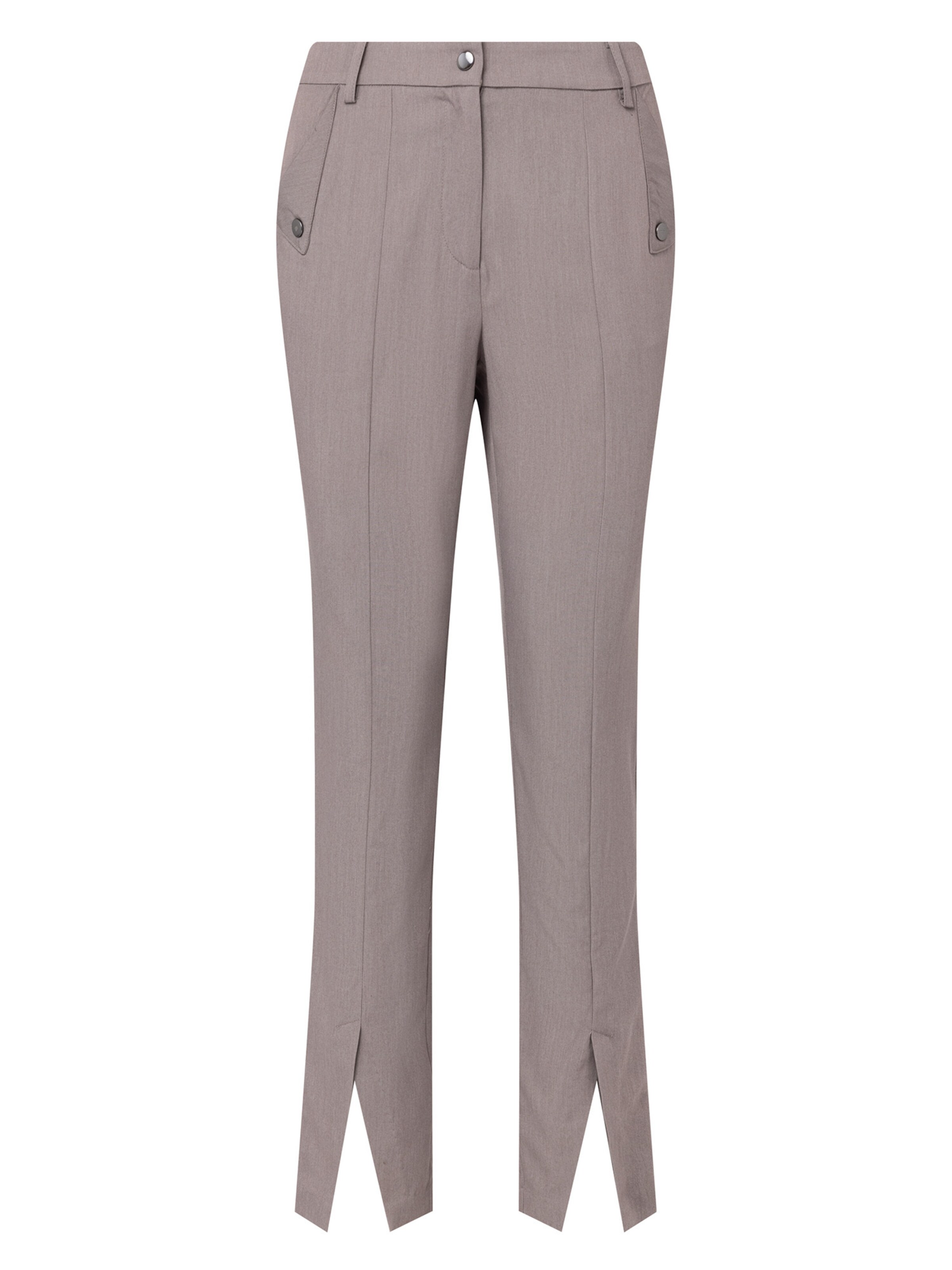 Quiosque Štandardný strih Nohavice - Sivá: predná strana