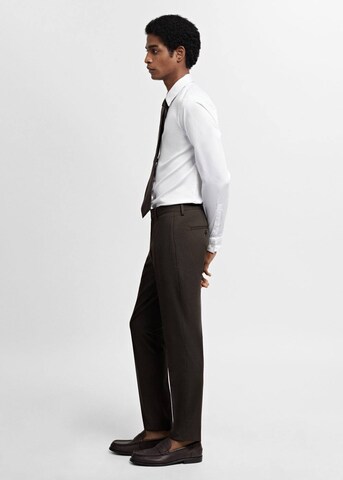 MANGO MAN Slim fit Ing 'Emotion' - fehér