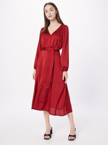 Robe-chemise Mela London en rouge