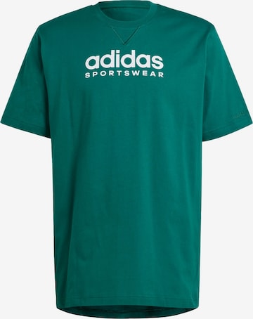 ADIDAS SPORTSWEAR Performance Shirt 'All Szn' in Green: front
