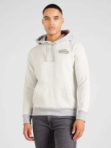 HOLLISTER Sweatshirt in Grey: front