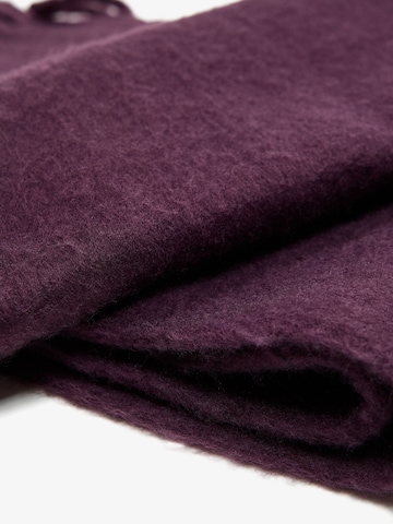 Écharpe Bershka en violet