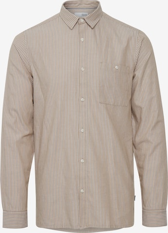 !Solid Regular fit Button Up Shirt 'SDBilal' in Beige: front