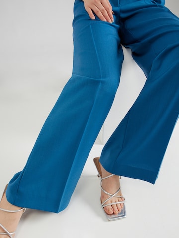 Wide Leg Pantalon à plis 'VISIVO' Weekend Max Mara en bleu