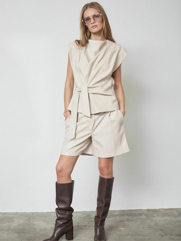 Top ' GittCC ' di co'couture in beige