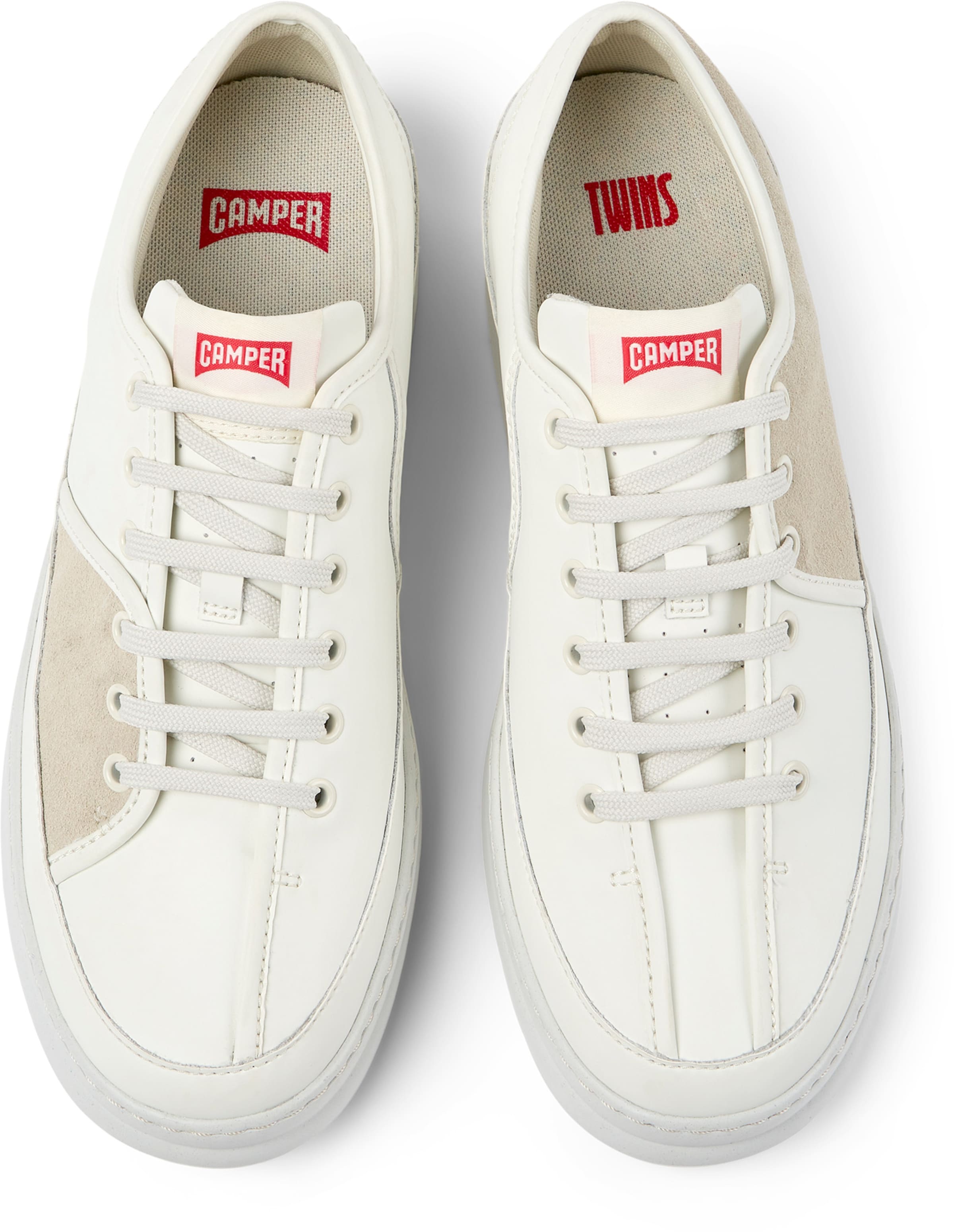 CAMPER Sneakers laag 'Twins' in Beige