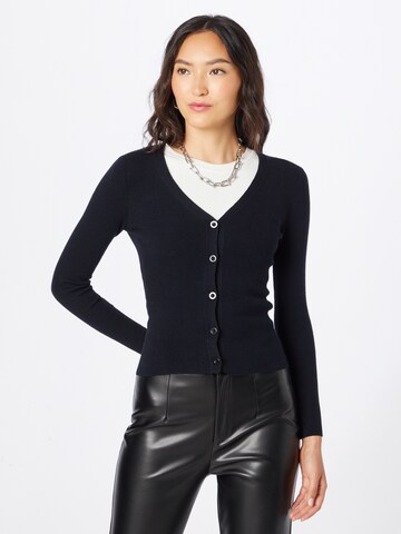 ABOUT YOU Knit Cardigan 'Cosima' in Black: front