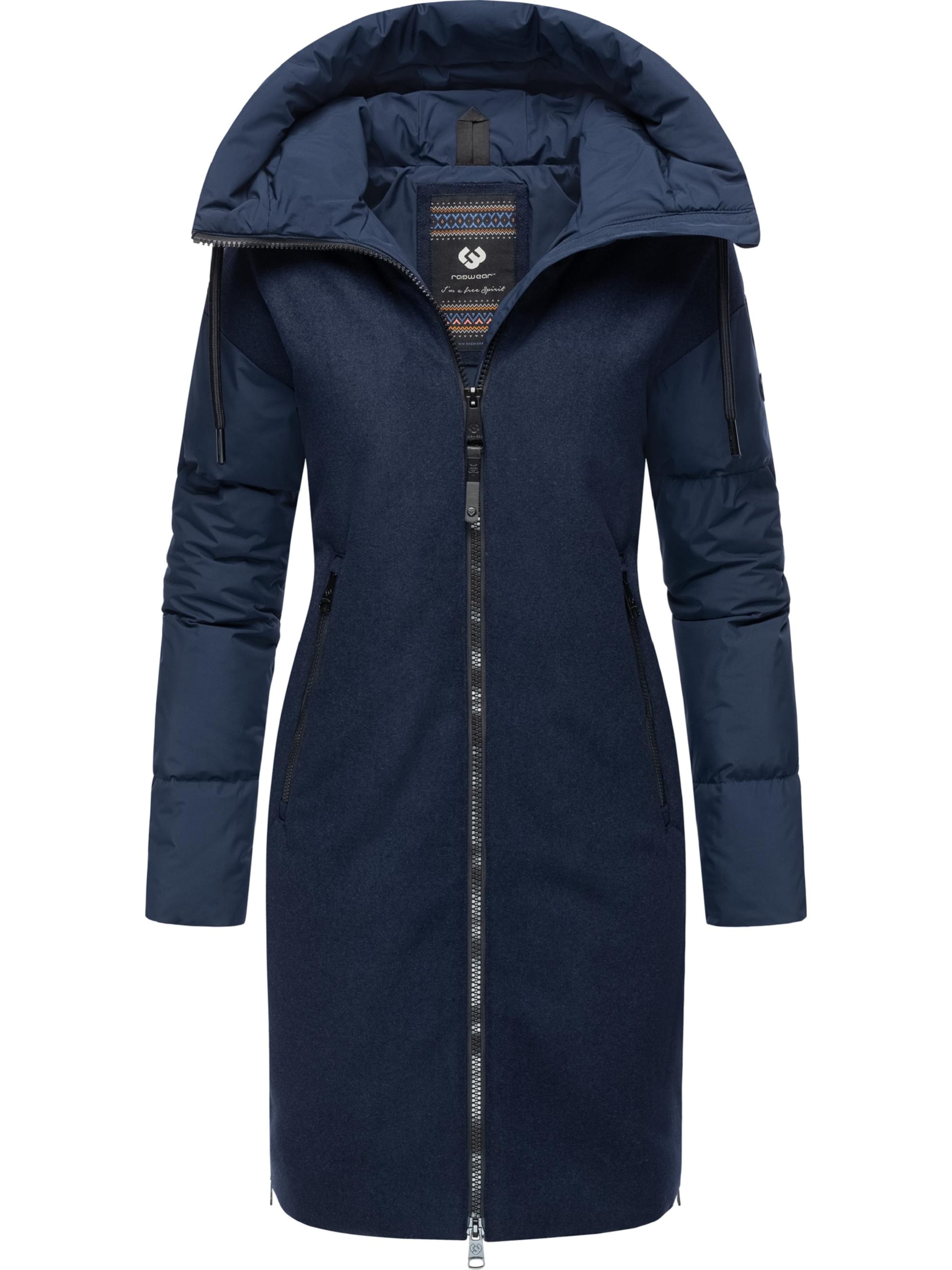 Ragwear Vinterfrakke 'Jumana' i blå