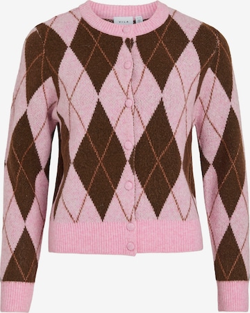 VILA Neuletakki 'VINORE' värissä vaaleanpunainen: etupuoli