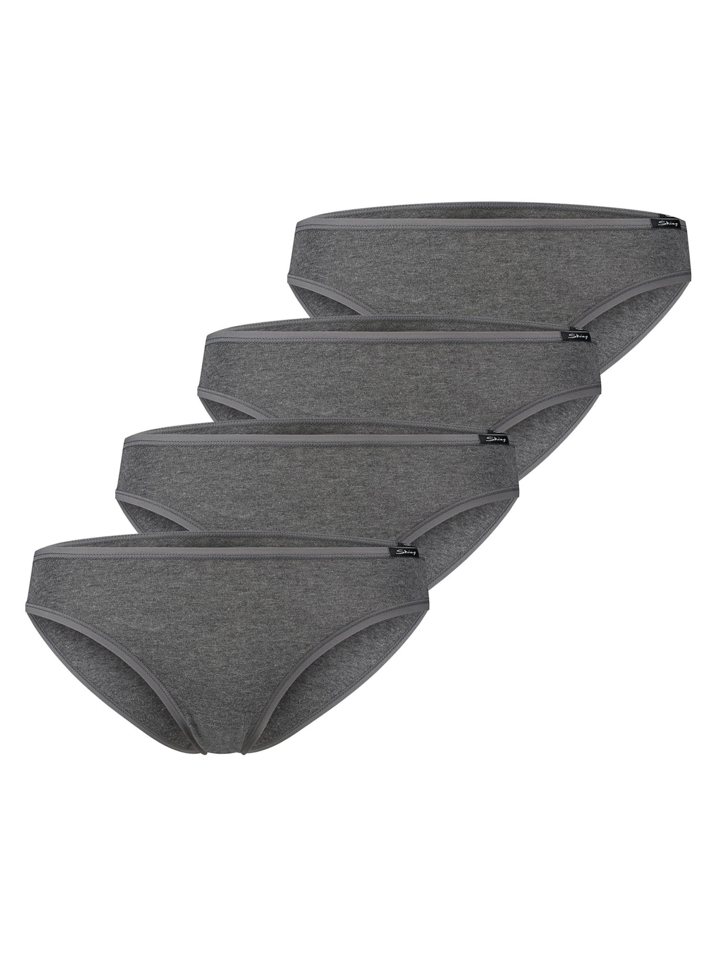 Skiny Rioslip ' Cotton Advantage ' in Grau: Vorderseite