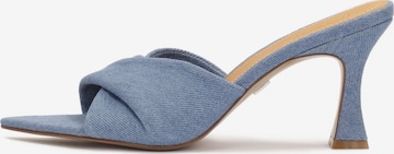 Kazar - Sapato aberto em azul: frente