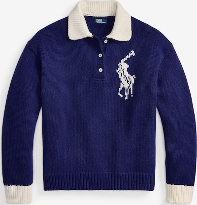 XS dydžio Megztinis iš Polo Ralph Lauren, spalva – tamsiai mėlyna / balta, Prekių apžvalga