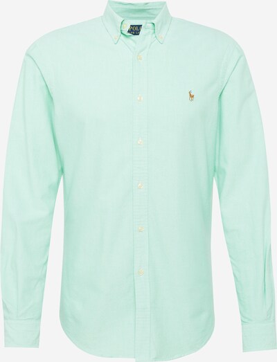 Camicia Polo Ralph Lauren di colore blu chiaro / marrone / menta / bianco, Visualizzazione prodotti