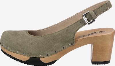 SOFTCLOX Pumps in khaki, Produktansicht