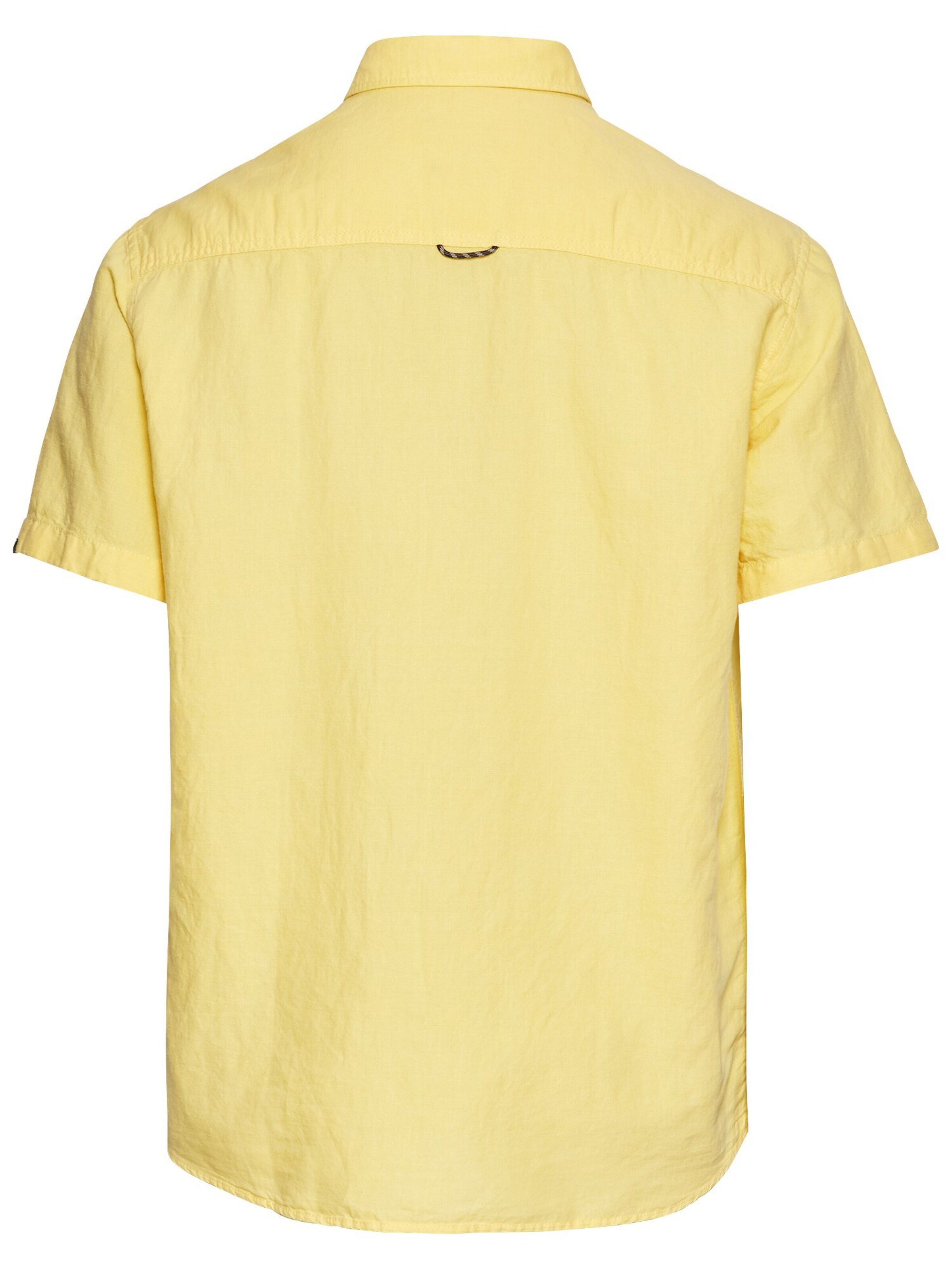 CAMEL ACTIVE Regular fit Button Up Shirt in Yellow