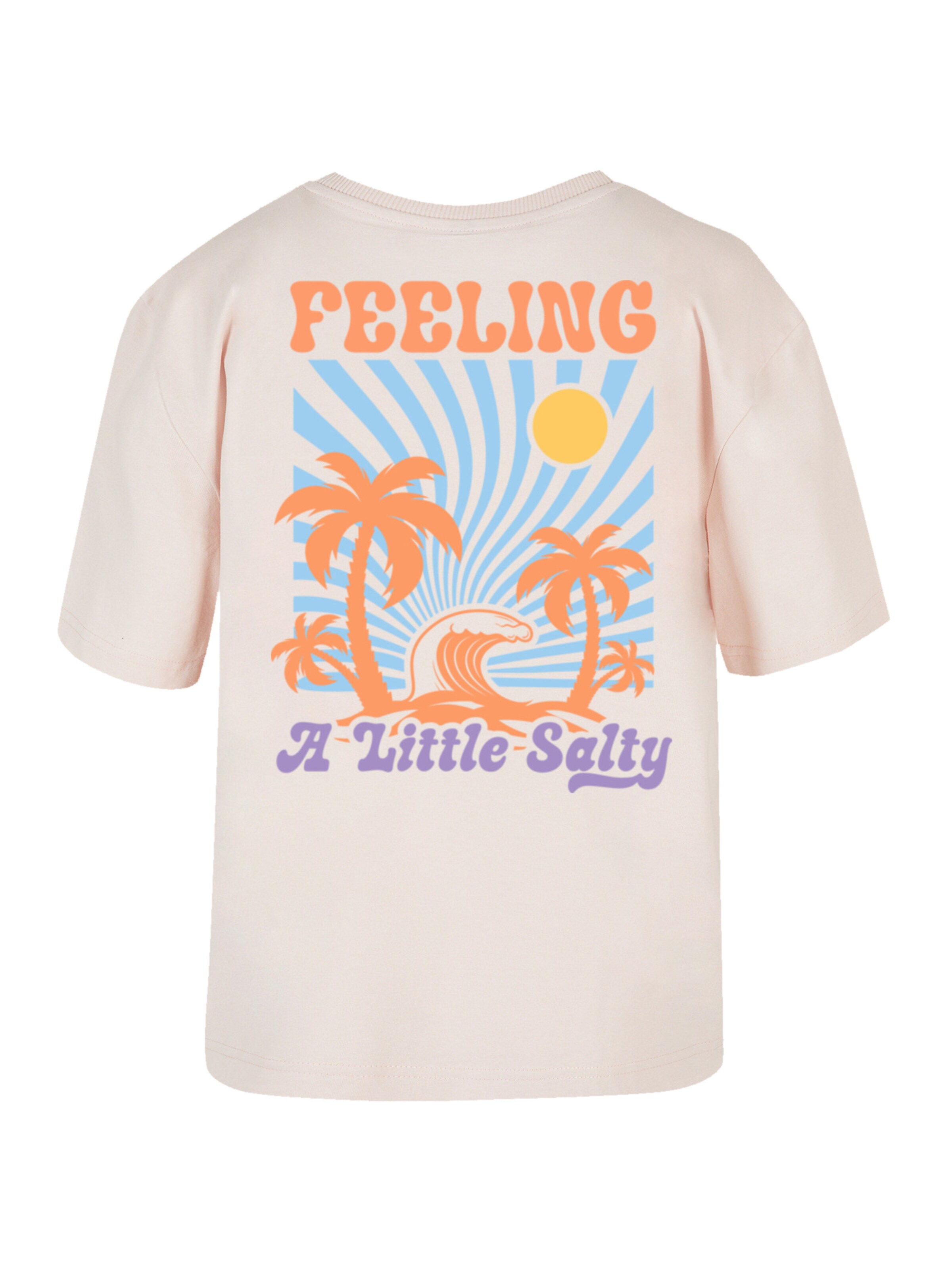 T-shirt F4NT4STIC en rose : devant