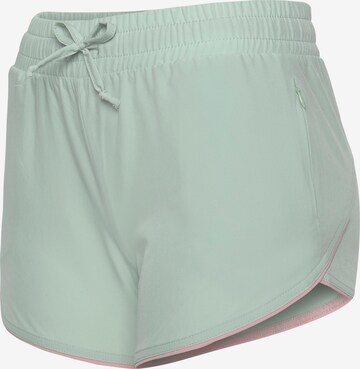 LASCANA ACTIVE Regular Sportshorts in Grün