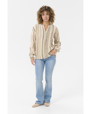 Cream Bluse 'Sola' i blandingsfarvet: forside