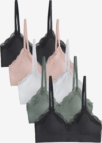 Next Bustier Rintaliivi värissä vihreä: etupuoli