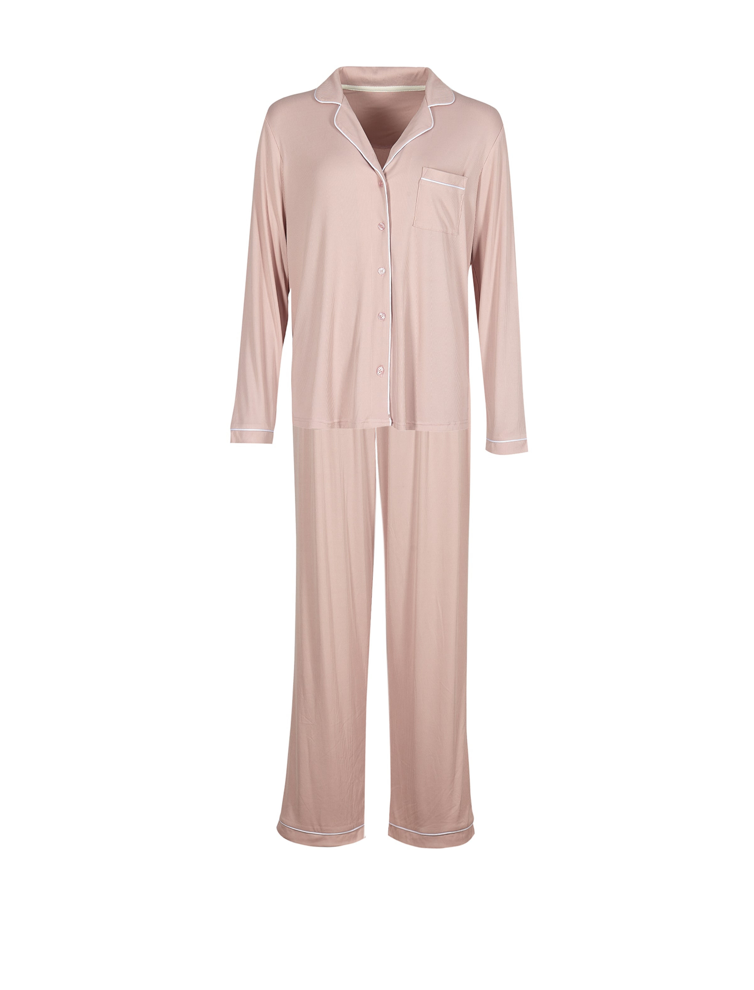 Loungeable Pajama in Pink: front