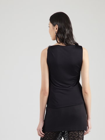 HUGO Top 'Dastasy' in Schwarz